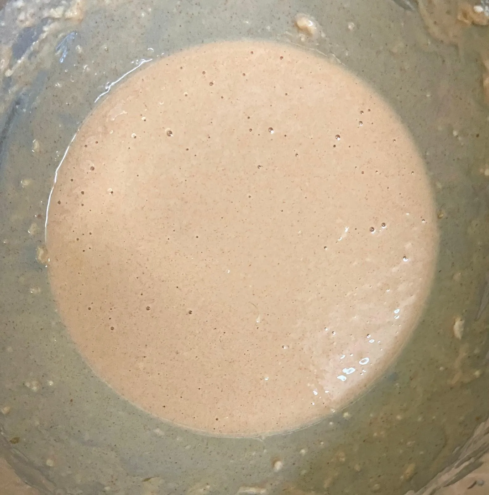 Step 2: Whisk together the milk, water, flour, garlic powder (or crushed garlic), onion powder, pa